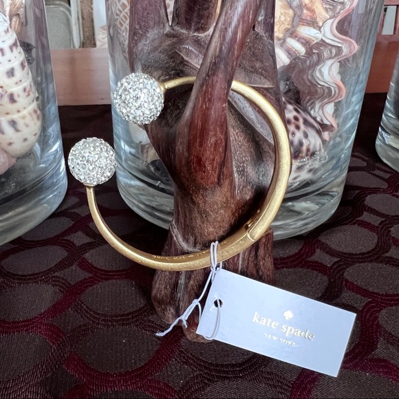 KATE SPADE “Razzle Dazzle” Open Hinged Bangle - Picture 6 of 7